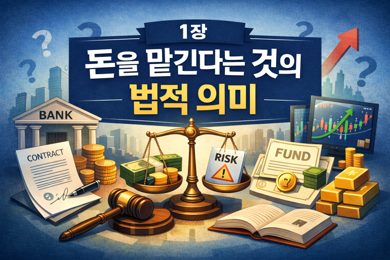 돈을 맡긴다는 것의 법적 의미