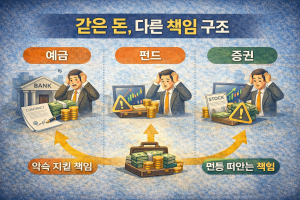같은 돈, 다른 책임 구조