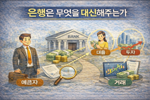 은행은 무엇을 대신해주는가