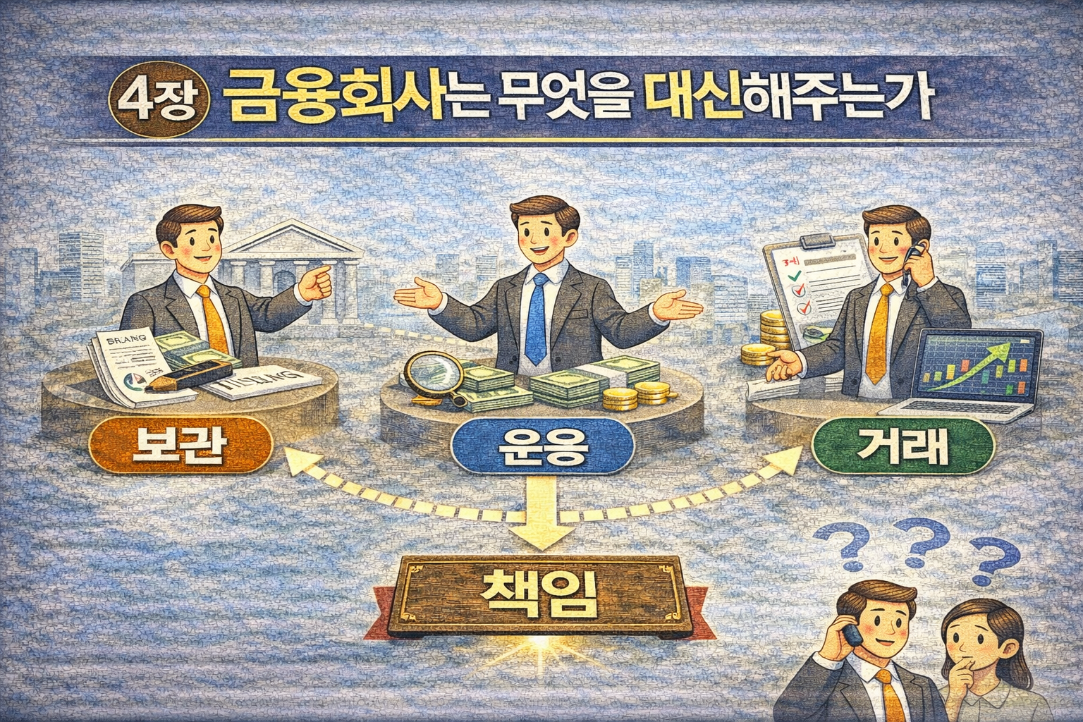 금융회사는 무엇을 대신해주는가