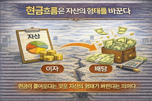 현금흐름은 자산의 형태를 바꾼다