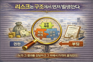 리스크는 구조에서 먼저 발생한다