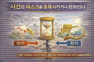 시간은 리스크를 증폭시키거나 완화한다