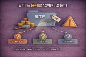 ETF는 문제를 없애지 않는다