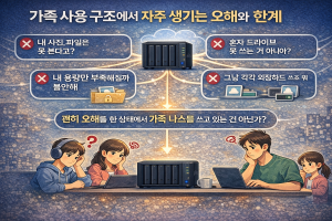 7. 가족 사용 구조에서 자주 생기는 오해와 한계