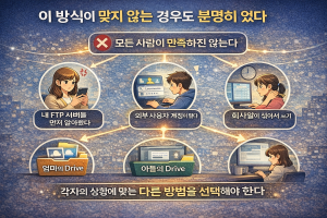 8. 이 방식이 맞지 않는 경우도 분명히 있다