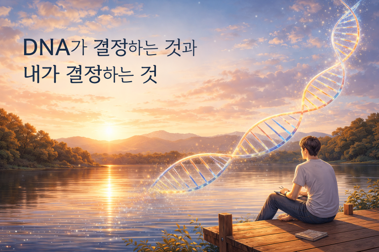 DNA가 결정하는 것과 내가 결정하는 것