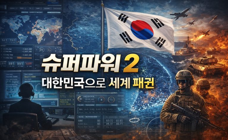 [슈퍼파워 2 공략] 대한민국으로 세계 패권 쥐기: 바닐라 모드 완벽 가이드