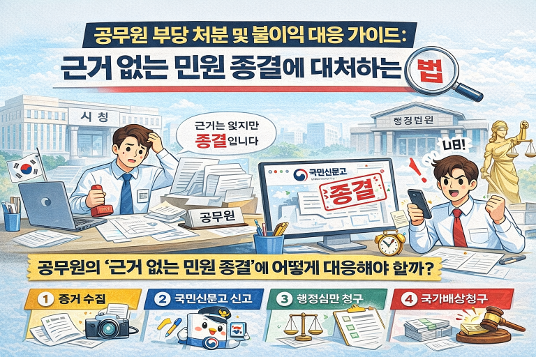 공무원 부당 처분