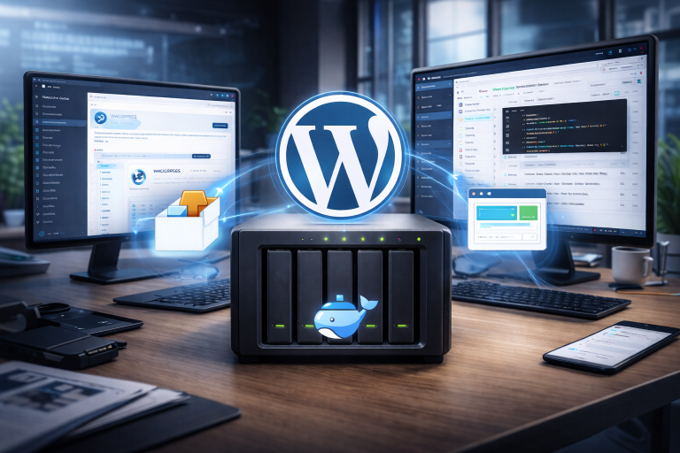 시놀로지 NAS에 워드프레스 설치하는 3가지 방법